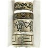 Image 1 : LOT OF 4 STERLING BAND- LIKE RINGS