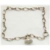 Image 1 : STERLING SILVER BRACELET TOTAL 5.2 DWT