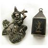 Image 1 : 1 BROOCH + ONE PENDANT STERLING