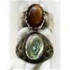 Image 1 : 2 STERLING SILVER RINGS