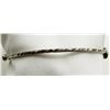 Image 1 : BRACELET STERLING WITH SMALL BLACK STONE