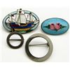 Image 1 : 4 STERLING SILVER PINS