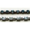 Image 2 : LOT OF 2- 7" BRACELETS- BLUE GEMS/ STONES
