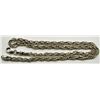 Image 1 : 16" STERLING BRAIDED NECKLACE