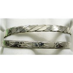 MEXICO STERLING BRACELETS LOT OF 2
