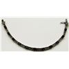Image 2 : 7" STERLING BRACELET WITH IMITATION DIAMONDS