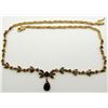 Image 2 : BEAUTIFUL 16 INCH STERLING NECKLACE WITH
