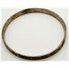 Image 2 : STERLING BANGLE WITH "COZUMEL" ENGRAVED WITH