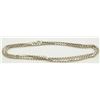 Image 1 : 22 INCH LONG STERLING NECKLACE