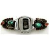 Image 1 : ANTIQUE WATCH WITH NAVAJO BAND TIPS