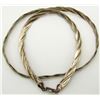 Image 1 : 16 INCHER ITALY STERLING BRAIDED NECKLACE/CHAIN