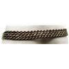 Image 1 : 7 INCH ITAL STERLING BRACELET W/BRAIDED