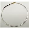 Image 1 : BEAUTIFUL GOLD FILLED ITALY STERLING NECKLACE