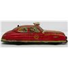 Image 3 : VINTAGE TIN TOY FIRE DEPT CAR NO 1 WIND UP