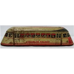 SCARCE VINTAGE STREAMLINE RAILWAY TIN TOY TRAIN