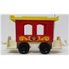 Image 4 : VINTAGE FISHER PRICE CIRCUS TRAIN #991