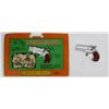 Image 1 : 2 VINTAGE MARX MINIATURE DERRINGER TOY CAP GUNS
