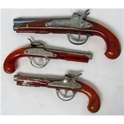 VINTAGE HUBLEY FLINT LOCK & FLINTLOCK JR TOY GUNS