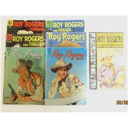 ROY ROGERS DELL COMIC LOT (6)