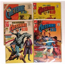 4 - CHEYENNE KID COMIC BOOKS