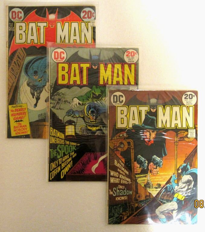 Batman 252 BATMAN 20c ISSUE #250, #252, #253