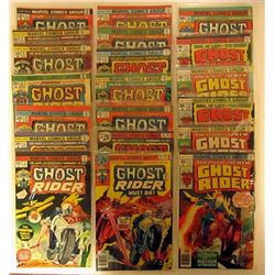 1974-1977 MARVEL GHOST RIDER LOT