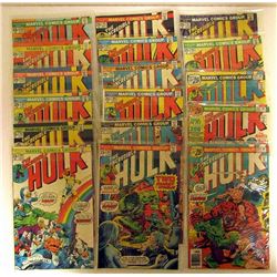 1974-1976 MARVEL INCREDIBLE HULK LOT