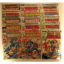 1976-1978 MARVEL THE INVADERS LOT;