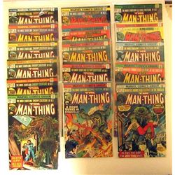 1974/1975 MARVEL THE MAN-THING LOT