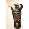 Image 2 : 2 VINTAGE PONY BOY TOY CAP GUNS WITH HOLSTERS