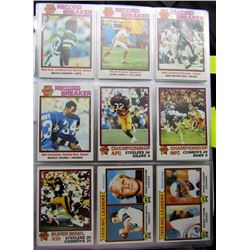 1979 & 1980 TOPPS FOOTBALL SETS