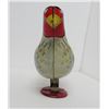 Image 2 : VINTAGE WYANDOTTE TIN TOY CHICKEN -LAYS EGGS*