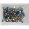 Image 1 : VINTAGE AND ANTIQUE MARBLES LOT OF ROUGHLY 2LB