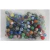 Image 1 : VINTAGE AND ANTIQUE MARBLES LOT OF ROUGHLY 2LB