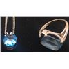Image 1 : GORGEOUS STERLING NECKLACE AND RING