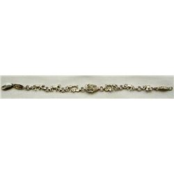 6 INCH 925 STERLING NOAHS ARK BRACELET