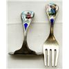 Image 1 : LITTLE BOY BLUE STERLING DECORATIVE FORK AND