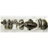 Image 1 : 8-ANTIQUE STERLING WITH WITH CRYSTAL STONE