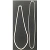 Image 1 : 2-STERLING NECKLACE/CHAINS