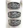 Image 1 : 3-MENS MOTERCYLE RINGS