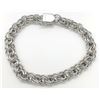 Image 1 : 6 INCH STERLING HEART LINKED BRACELET