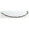 Image 2 : 6 INCH ITALY STERLING PANEL BRACELET