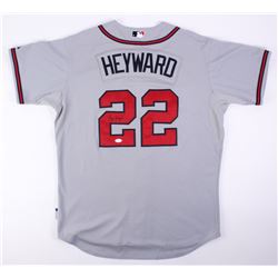 Jason Heyward Signed Game-Issued Braves Jersey (JSA COA)