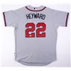 Image 1 : Jason Heyward Signed Game-Issued Braves Jersey (JSA COA)