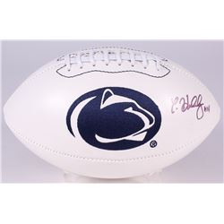 Christian Hackenberg Signed Penn State Nittany Lions Logo Football (JSA COA)