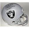 Image 1 : Ray Guy Signed Raiders Full-Size Helmet with (5) Inscriptions JSA COA)