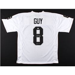Ray Guy Signed Raiders Jersey Inscribed "HOF '14" (JSA COA)