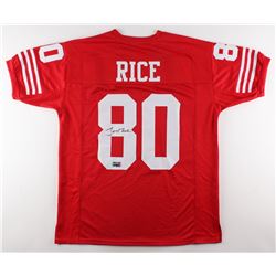 Jerry Rice Signed 49ers Jersey (Rice Hologram)