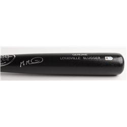 Manuel Margot Signed Louisvillie Slugger Baseball Bat (MLB Hologram)
