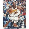 Image 1 : Erick Dampier Signed Warriors 8x10 Photo (JSA COA)